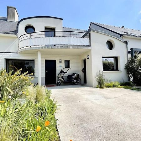 Jolie Maison Moderne A 200M Du Port De Lomener Ploemeur Exterior foto