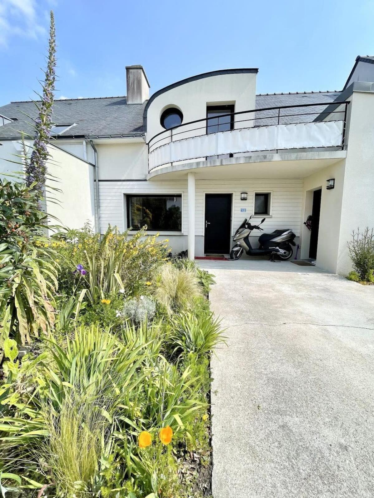 Jolie Maison Moderne A 200M Du Port De Lomener Ploemeur Exterior foto